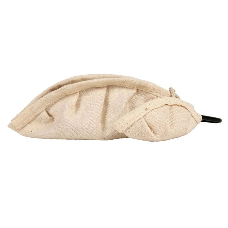 Dog Poop Bag Dispenser with Colorful Prints Chinese Dumpling Shape for Pet Walking, Outings and Travel D2RD