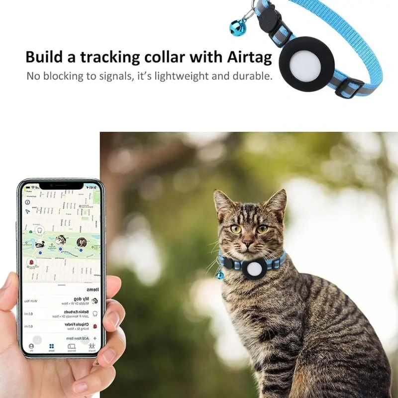 Accessories Waterproof GPS Tracker Protector Anti-Lost Silicone Tracker Keychain Mount Harness Item Finders Holder