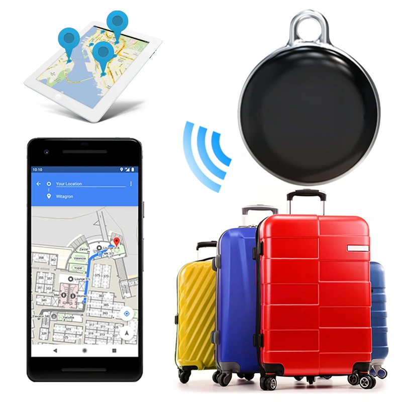 GPS Tracker Waterproof Smart Finder Locator Pet Locator for Pets Dog Cat Wallet Keychain Luggage