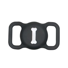 Pet Silicone Protective Case GPS Finder Dog Cat Collar Loop for Apple Airtags