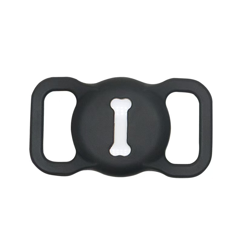 Pet Silicone Protective Case GPS Finder Dog Cat Collar Loop for Apple Airtags