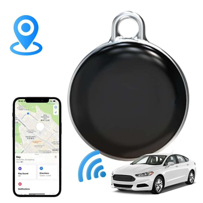 GPS Tracker Waterproof Smart Finder Locator Pet Locator for Pets Dog Cat Wallet Keychain Luggage