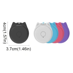 Anti-lost Mini GPS Tracker Bluetooth 5.2 Cartoon Shape Pet Bluetooth Tracker Wireless Plastic Alarm GPS Locator