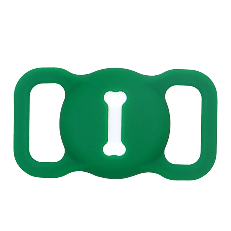 2021new Pet Silicone Protective Case GPS Finder Dog Cat Collar Loop for Apple Airtags for Apple Locator Tracker Anti-lost Device