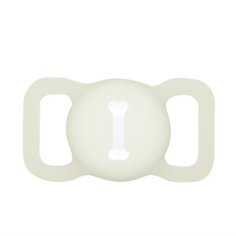 Pet Silicone Protective Case GPS Finder Dog Cat Collar Loop for Apple Airtags