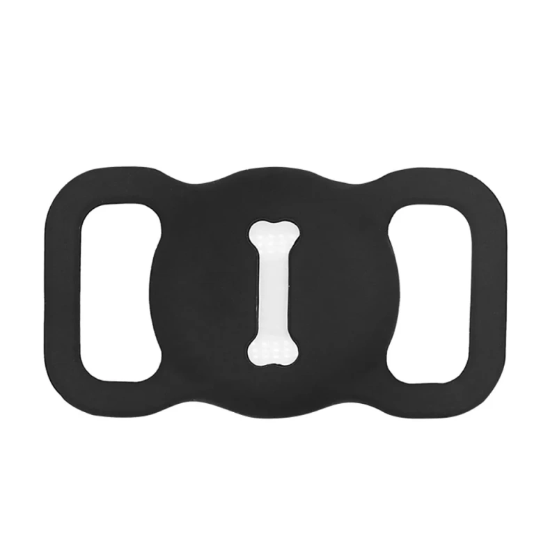 2021new Pet Silicone Protective Case GPS Finder Dog Cat Collar Loop for Apple Airtags for Apple Locator Tracker Anti-lost Device