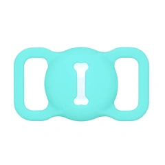 2021new Pet Silicone Protective Case GPS Finder Dog Cat Collar Loop for Apple Airtags for Apple Locator Tracker Anti-lost Device