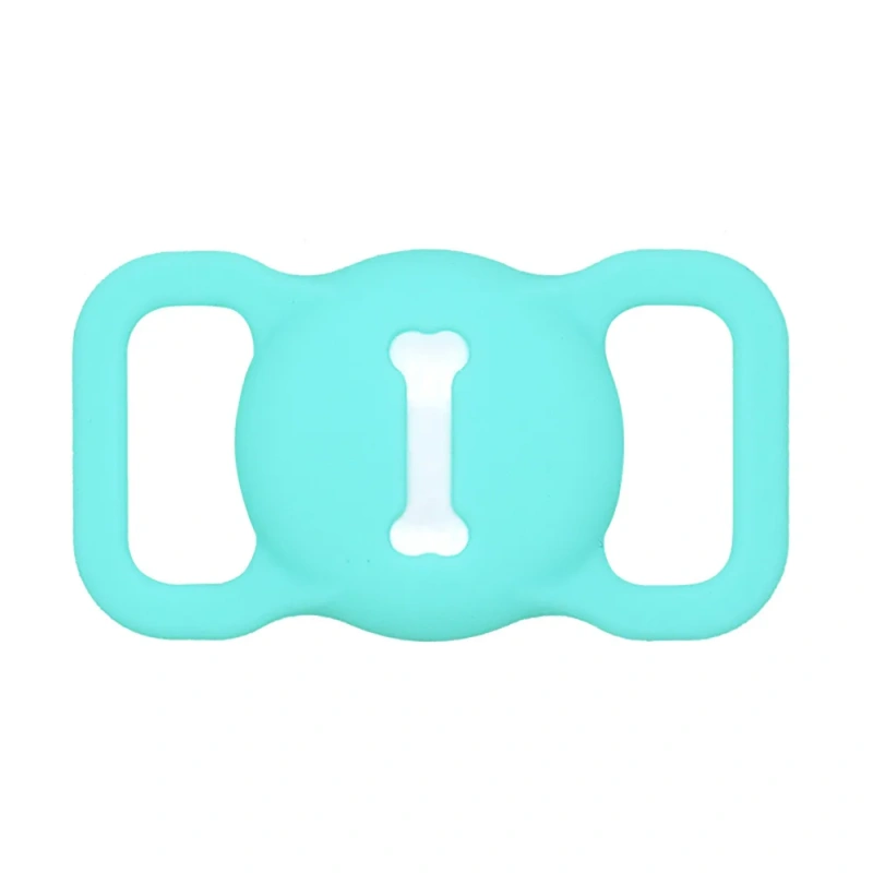 2021new Pet Silicone Protective Case GPS Finder Dog Cat Collar Loop for Apple Airtags for Apple Locator Tracker Anti-lost Device