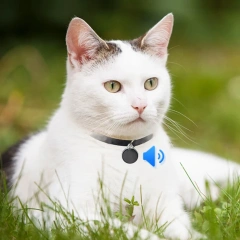 GPS Tracker Waterproof Smart Finder Locator Pet Locator for Pets Dog Cat Wallet Keychain Luggage