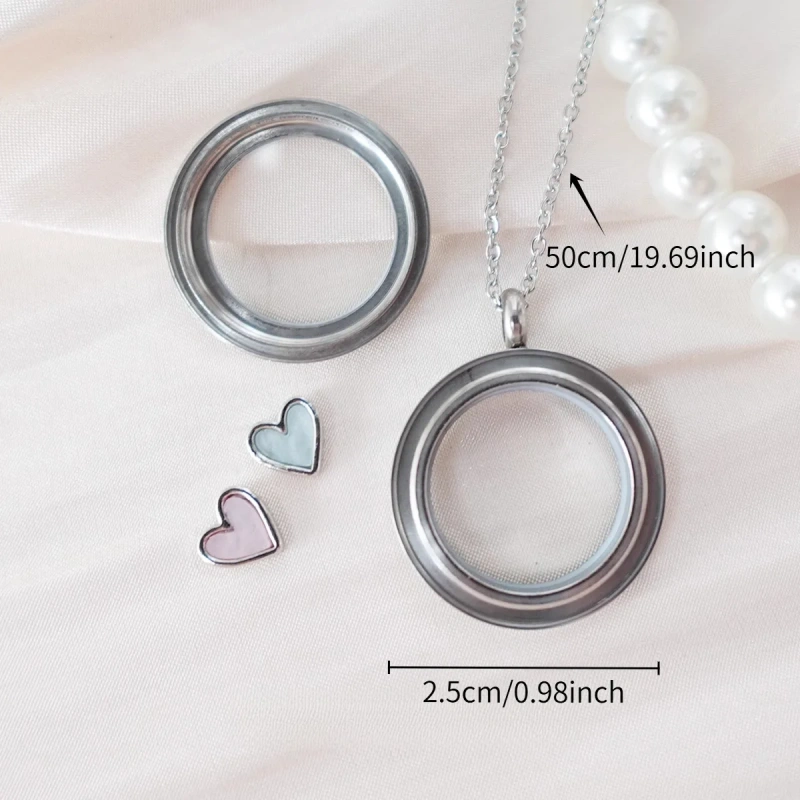 Pet hair commemorative necklace love DIY pendant tooth commemorative can be opened