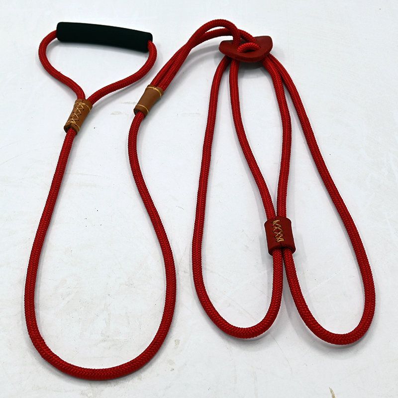 Pet easy-pull nylon leash