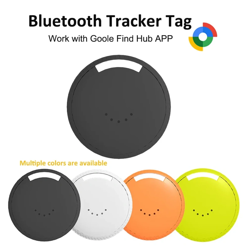 Smart Tracking Tag Bluetooth 5.2 Tracker Item Finder  for Android Phones Item Locator Work with Find My Device (Find Hub) App