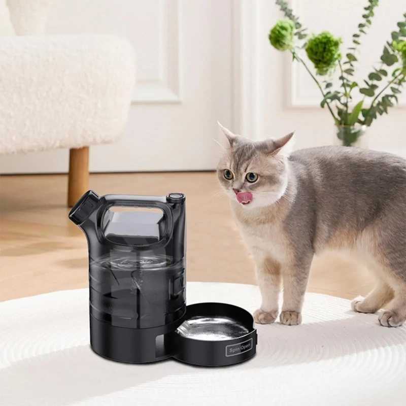 Pet Outdoor Sports Drinking Bucket PETG Material Environmentally Friendly Food Grade Portable Drinking Bucket 3L Large Capacity