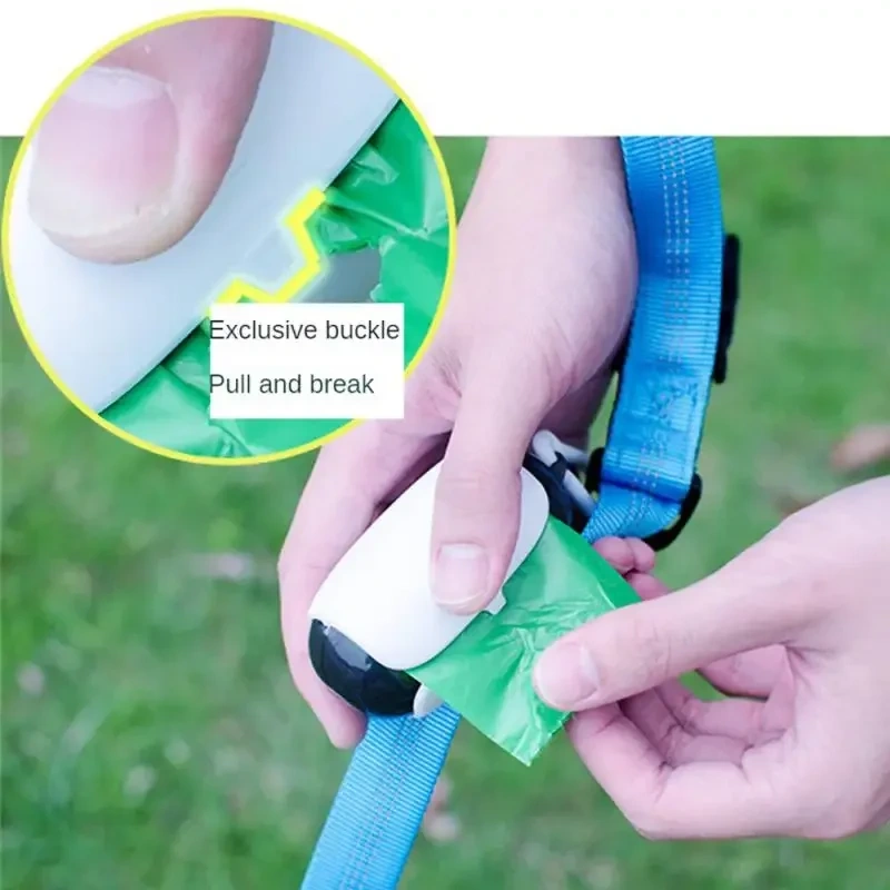 Dog Accessories Easy To Use The Dog Dog Poop Bag Holder With Dispenser Pet Supplies Popular Cleaning Supplies Dispenser Reliable