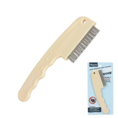 Pet comb Flea comb with magnifying glass