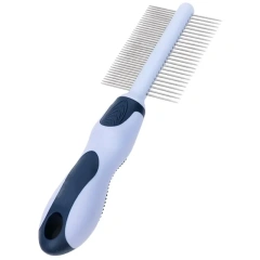 Dog Comb Pet Hair Remover Dog Brush Comfortable Handle Combs for Cat Hair Cleaning Combs Double-sided Cats Comb Pet Accessories