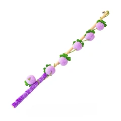 Cat Teaser Stick Toy Bell Squeaky Interactive Kitten Teasing Stick Toy Bite Resistant Training Self-pleasure Cat Toy Supplies