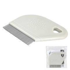 Pet comb Flea comb with magnifying glass