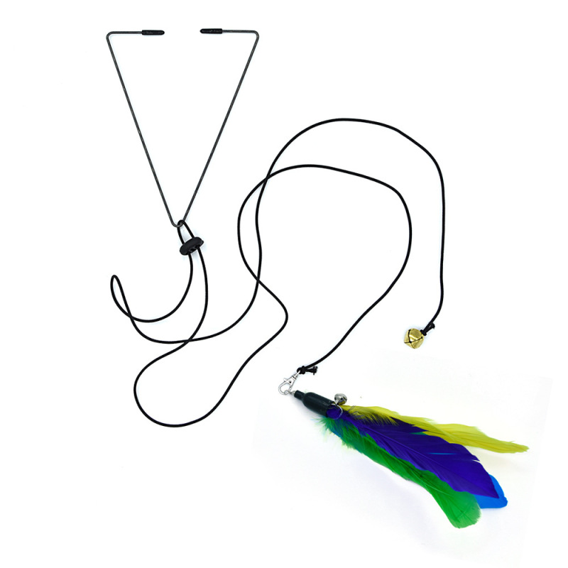 Cat Toy Cats Mouse Toys Hanging Door Retractable plaything Funny Self-hey kitten Scratch Rope Mouse Toy