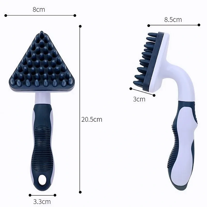 Dog Brush Pet Hair Remover Dogs Bath Brushes Shower Massage Brush for Dog Bathing Shower Cat Comb Pet Grooming Comb Pet Supplies