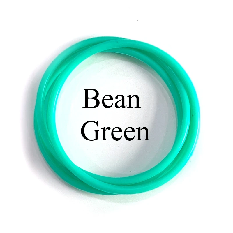 20PCS Neon Fluorescent Luminous Silicone Bracelets Wristband Candy Gummy Hairband Unisex bangles Glow Rubber Bracelet Wholesale