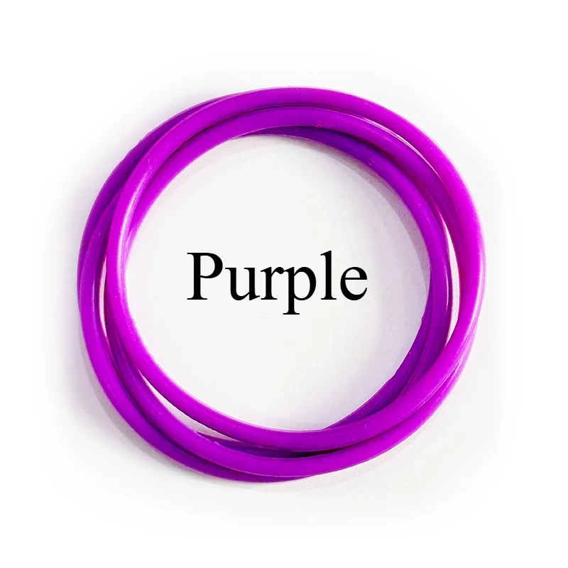 20PCS Neon Fluorescent Luminous Silicone Bracelets Wristband Candy Gummy Hairband Unisex bangles Glow Rubber Bracelet Wholesale