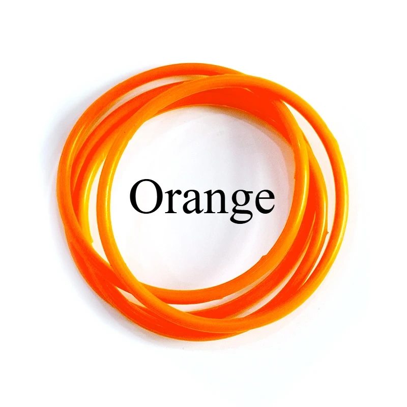 20PCS Neon Fluorescent Luminous Silicone Bracelets Wristband Candy Gummy Hairband Unisex bangles Glow Rubber Bracelet Wholesale