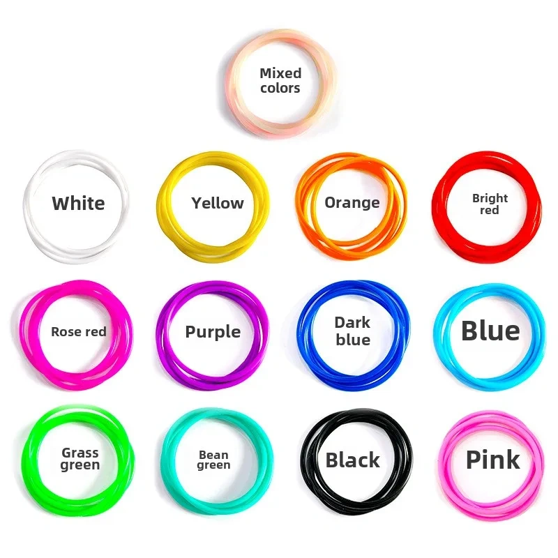 20PCS Neon Fluorescent Luminous Silicone Bracelets Wristband Candy Gummy Hairband Unisex bangles Glow Rubber Bracelet Wholesale