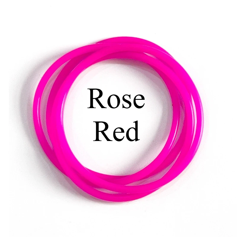 20PCS Neon Fluorescent Luminous Silicone Bracelets Wristband Candy Gummy Hairband Unisex bangles Glow Rubber Bracelet Wholesale