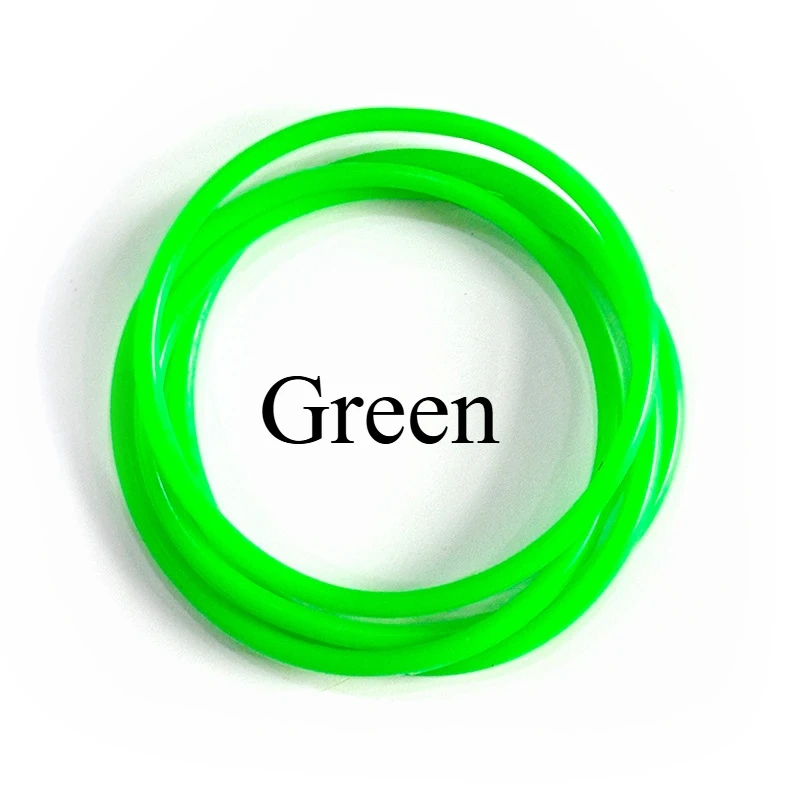 20PCS Neon Fluorescent Luminous Silicone Bracelets Wristband Candy Gummy Hairband Unisex bangles Glow Rubber Bracelet Wholesale