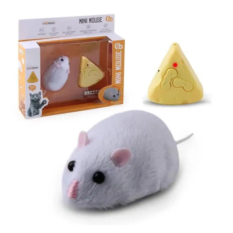 Remote Control Electric Mouse For Kids/pets Rat Toy Environmentally Materials Sensitive Response Fast Movement Toy Gifts