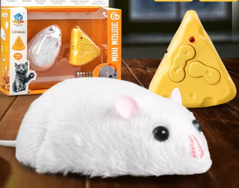 Remote Control Electric Mouse For Kids/pets Rat Toy Environmentally Materials Sensitive