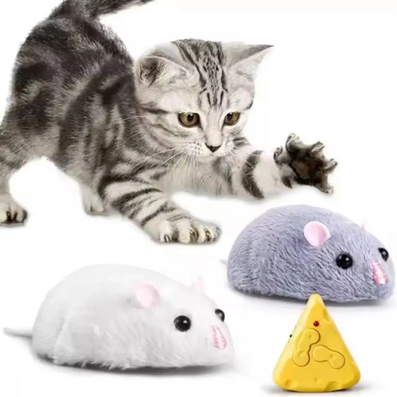 Remote Control Electric Mouse For Kids/pets Rat Toy Environmentally Materials Sensitive Response Fast Movement Toy Gifts