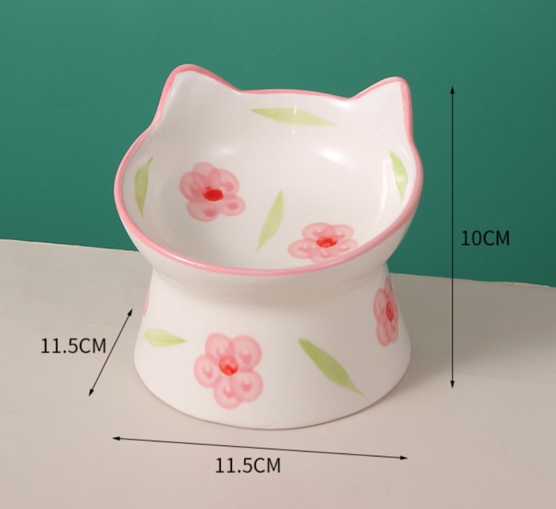 New Creative 3D Cute Cat Shape Ceramic Bowl