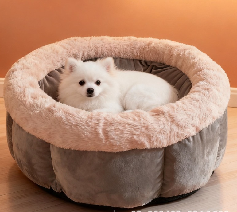 Pet bed wrap nest