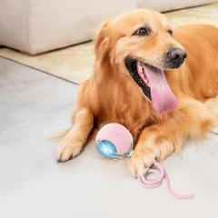 Automatic Rolling Ball Cat Interactive Ball Toy With Tail Rechargeable Smart Pet Interactive Toy Intelligent Mouses For Cat