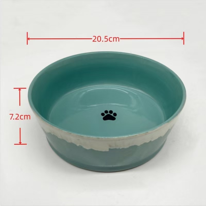 Pet ceramic bowl