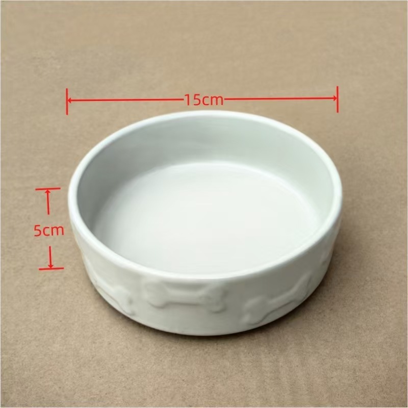 Pet ceramic bowl
