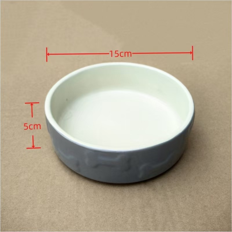 Pet ceramic bowl