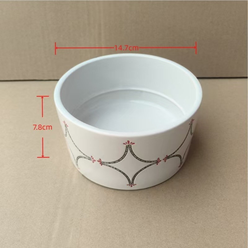 Pet ceramic bowl