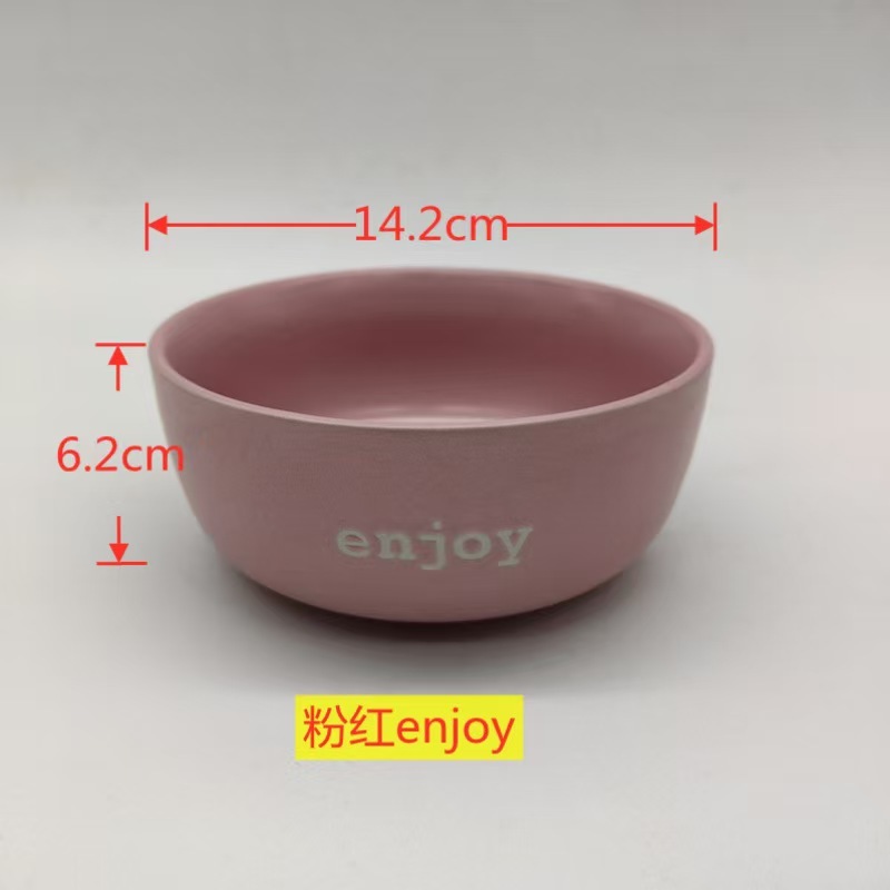 Pet ceramic bowl