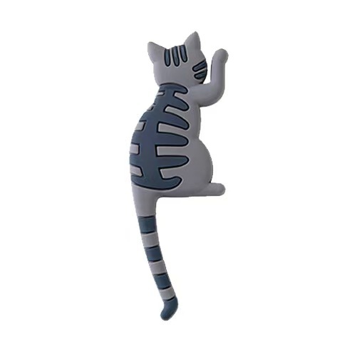 Cat Tail Refrigerator Magnetic Hooks Cute Tail Home