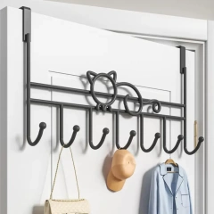 New No Punch Door Storage Hook Universal Household Home Storage Rack Multifunction Traceless Wall Hanger Hook