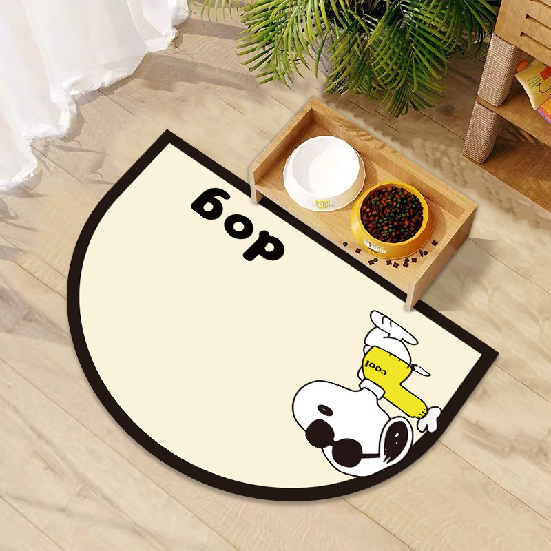 Cute Cartoon Pet Anti-Dirt Mat-Waterproof