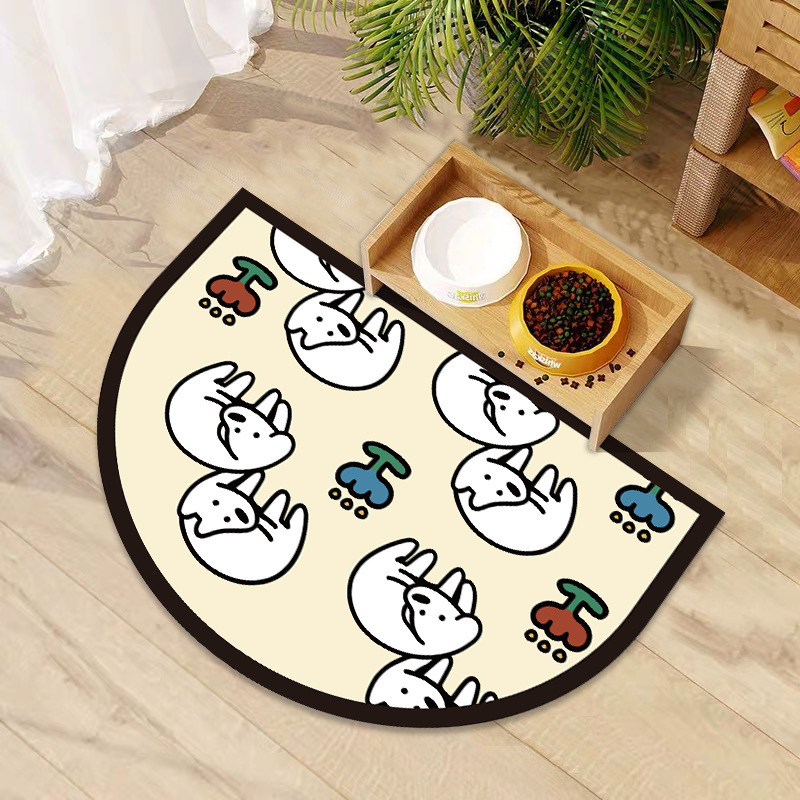 Cute Cartoon Pet Anti-Dirt Mat-Waterproof