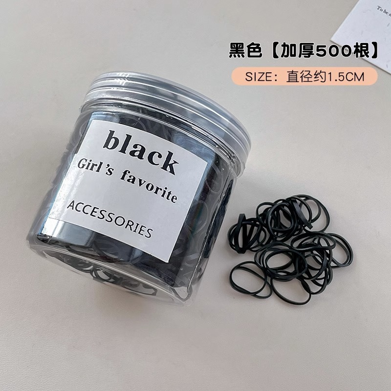 500pcs Colorful Elastic Hair Bands Set,, Hair Accessories for pet and women