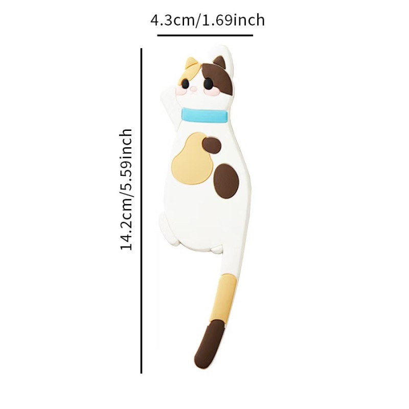 Cat Tail Refrigerator Magnetic Hooks Cute Tail Home