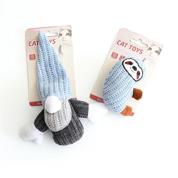 Teeth Cleaning Plush Pet Supplies Catnip Plush Cat Interactive Chew Toys