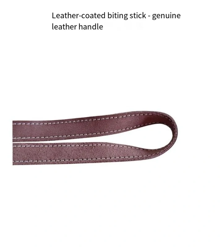 Dog training pet supplies cowhide  bite cloth bite stick dog training toy interactive Naisi bite suede  toy