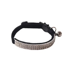 Soft Velvet Safe Cat Collars for Girl Cats